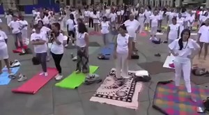 𝟖𝐭𝐡 𝐈𝐧𝐭𝐞𝐫𝐧𝐚𝐭𝐢𝐨𝐧𝐚𝐥 𝐘𝐨𝐠𝐚 𝐃𝐚𝐲 | "Namaste Sada Vatsale Matrubume" echoed throughout the International Yoga Day rehearsal in Turin, Italy. #yogaday #internationalyogaday #northeastlive #Turin #Italy Video Source: Twitter | Northeast Live