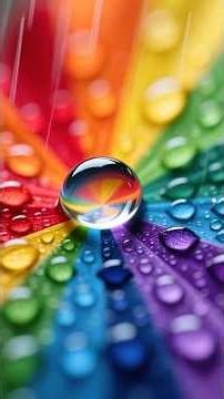 The Science Behind Rainbows 🌈 #shorts #short #shortvideo