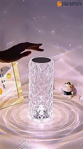Grabnix on Instagram: "🌹 Crystal Rose Diamond Touch Lamp – 16 Color Night Light with Remote & USB Rechargeable 🔖 SKU: 6604_rose_crystal_table_lamp ✅ 16 stunning color options with touch & remote control ✅ USB rechargeable design for easy and convenient use ✅ Elegant crystal rose design perfect for bedroom & décor 🛒 VISIT: www.grabnix.in (Link in Bio) Grabnix, CrystalRoseLamp, TouchNightLamp, DiamondLamp, LEDDecorLight, BedroomLighting, RomanticLight, TableLamp, HomeDecor, GiftItem, NightLight