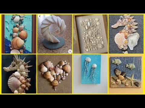 Aesthetic Seashell Crafts | Beach Vibes Home Decor||Don’t Throw Seashells! Try These Easy DIY Crafts