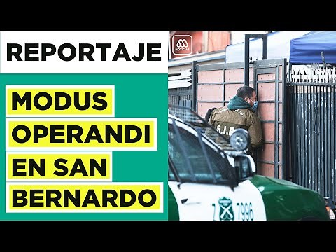 Modus operandi en San Bernardo: ¿Cómo está organizada la delincuencia?