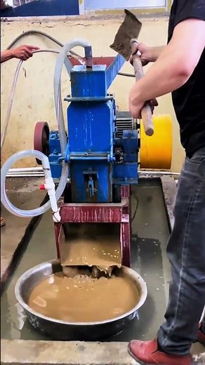 Gravity separation technology: Concentrate gold with just one precise shake!