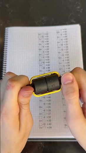 🔔 Easy math practice for children – Quick Quiz Roller Stamp ( # 1089 ) ‪@MaviGadgets‬