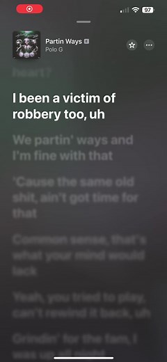 “Partin Ways” Polo G #lyrics #lyricsvideo #polog #fyp #fypシ | Polo G