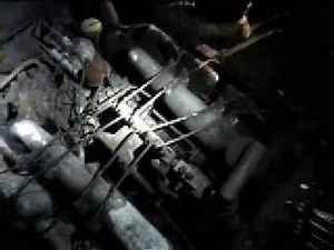 Perkins V8 First start in 20 years