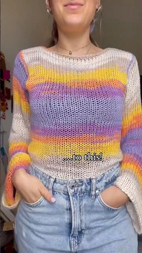 Knitting Machine Sweater FULL TUTORIAL
