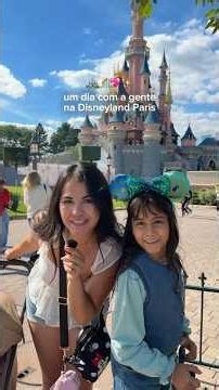 UM DIA COMIGO COM A MIA E OLÍVIA NA DISNEYLAND PARIS 😍✨