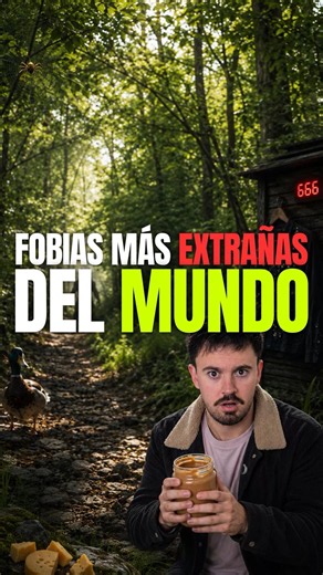 FOBIAS más EXTRAÑAS del Mundo 😨🥜👹 (Parte 2) #curiosidades