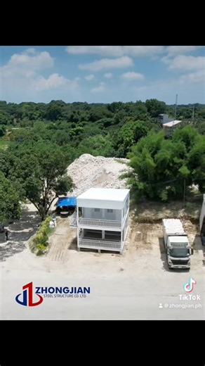Home and Office #prefabhousephilippines #prefabhouse #prefaboffice | ZhongJian Prefab Container House Philippines