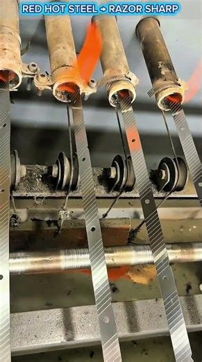 Insane Factory Process: How Utility Knife Blades Are Made – Heat, Steel & Precision!