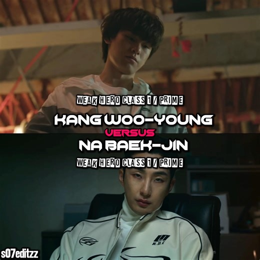 Kang Woo-Young vs Na Baek-Jin & Park Hu-min vs Kim Gil-soo #fyp #weakheroclass1 #weakheroclass2