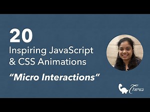 20 Inspiring Javascript & CSS Animations | Micro Interactions for your website