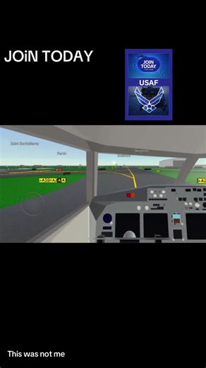 #fyp #ptfs #roblox #airforces #viral Thanks for the vid Cruz | roblox