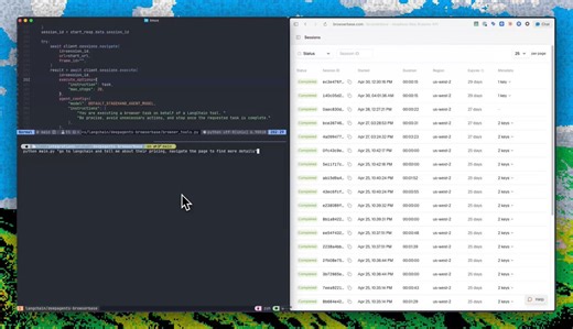 Browserbase, yapay zeka ajanlarını web'e tam erişimle donatıyorBrowserbase LangChain Deep Agents için özel araçlar sunarak ajanların insan gibi web'de arama yapmasını, sayfa içeriğini çekmesini, JavaScript yüklü sayfaları anlamasını ve etkileşimli görevleri (tıklama, yazma, form doldurma) gerçekleştirmesini sağlıyor. Ajanlar ucuz arama ve getirme araçlarıyla hızlı keşif yaparken karmaşık işler için tarayıcı uzmanı alt ajana geçiyor. Özellikle etkileşimli adımlar insan onayı gerektiriyor böylece 