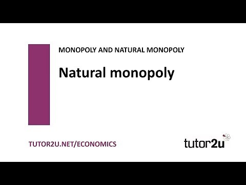 Monopoly - Natural Monopoly | Economics Revision