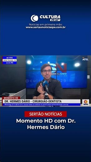 HD Moment with Dr. Hermes Dário – dental surgeon