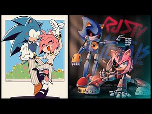 Funny and Adorable Sonic x Amy Comic Dub Compilation 2 (Sonic Comic Dub)