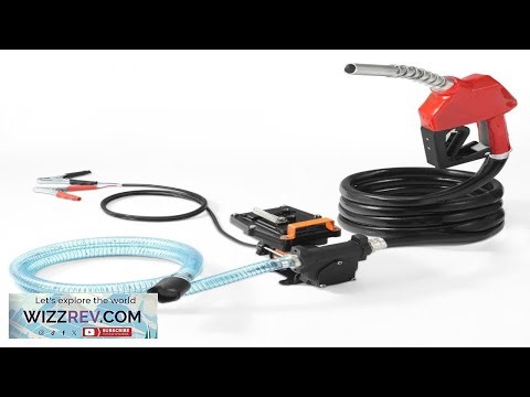 VEVOR Gasoline Fuel Transfer Pump 12V Portable 15 GPM Pump