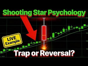 How to trade with shooting star pattern | Shooting Star candlestick pattern #shorts #stockmarket