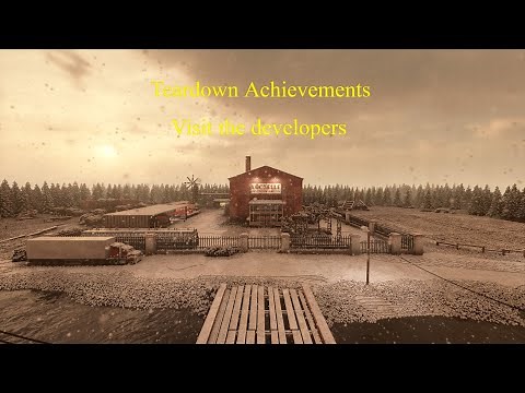 How to get visit the developers achievement in Teardown
