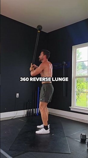 🔥 FULL BODY STEEL MACE WORKOUT 3 Rounds | 1 Min Each | 1 Min Rest. Max reps every minute.