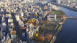Japan street view city aerial photography Tokyo Osaka Kyoto
