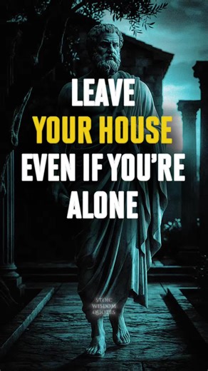 Staying inside feels safe. But comfort can slowly become a cage. Here are 5 truths about isolation, fear, and why stepping outside — even alone — strengthens your identity. Sometimes the real danger isn’t failure. It’s standing still. #stoicism #mindset #selfgrowth #discipline #innerstrength