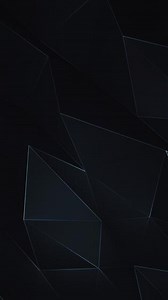 Download Dark futuristic low poly surface geometric background. Gentle motion of shiny polygonal triangle shapes. Full HD and looping vertical abstract background. for free