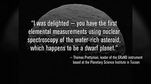Dwarf planet Ceres is a really icy place, NASA's Dawn spacecraft shows