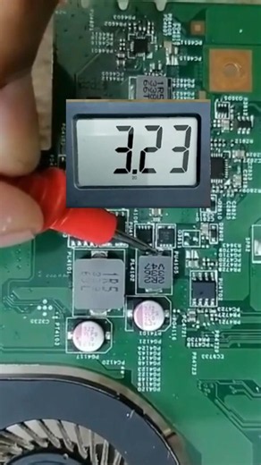 Laptop Repair: 3V and 5V Circuit Power Rail #motherboardrepair #shorts