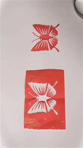 Paper Cutting Art - Paper Cutting Tutorial #256 #shorts #papercuttingart #papercutting