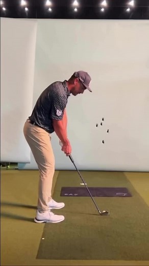 Bryson DeChambeau Golf Shot Over Lake