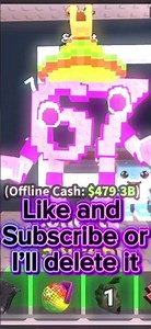 I got the candy 67 brainrot in Roblox steal a brainrot