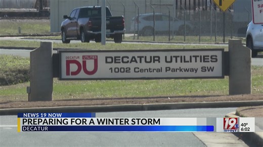 Decatur Utilities preparing for a winter storm | Jan. 20, 2026 | News 19 at 6 p.m.