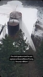 19K views · 169 reactions | Crews are on scene battling a tank fire...