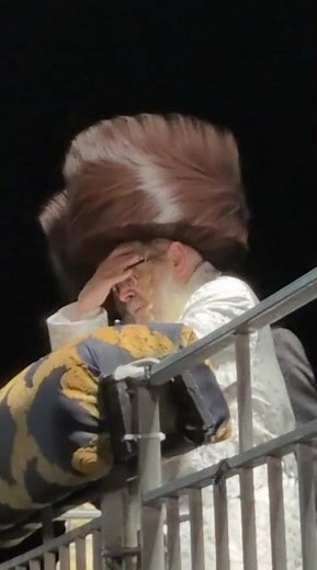 Satmar Rebbe In Meron