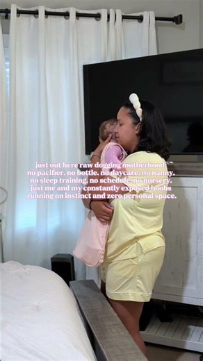 raw dogging my way through motherhood