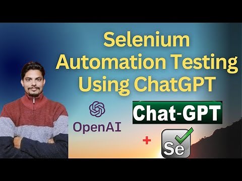 Selenium Automation Testing Using ChatGPT | How to use ChatGPT software testing |#chatgpt #testing