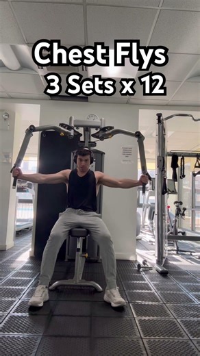 Machine Chest Fly - #workout #chestday #chest #gymexercises