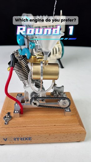 Four-Stroke Gasoline Engine Model Demonstration