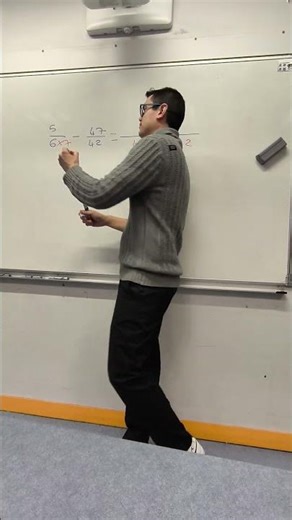 5e 2025/2026 opération sur les fractions, soustraction. simplifier.