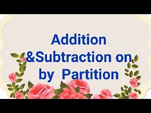Addition & subtract on By partition
