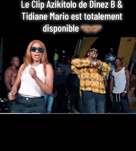 🎬 SORTIE CLIP Le clip « Azikitolo » de @dinez_b en collaboration avec @Tidiane Mario Officiel est désormais disponible en intégralité sur YouTube ainsi que sur toutes les plateformes de streaming. 🔥 À travers cette nouvelle œuvre, les deux artistes unissent leurs univers pour proposer un titre qui attire déjà l’attention des amateurs de musique urbaine. ▶️ Découvrez le clip ici : https://youtu.be/RsPPCb6jpHo?si=p1C4BtkDd_5pUojg #Azikitolo #DinezB #TidianeMario #Musique @Afara Tsena officiel @M