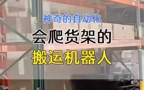 AmazingChina- Shelf Climbing Robot (Warehouse Automation)_ 720p