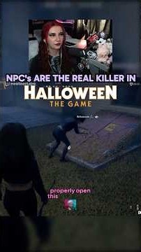 the new Halloween game is CRAZY 😭🎃 #halloweenthegame #michaelmyers #halloweengame