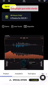 PLUGIN GRATUITO POR SOLO 48 HORAS!! 🔥😱🗣️ El Nuevo plugin de waves para corregir problemas en la mezcla lo puedes conseguir gratis con solo descargarlo antes de que termine el tiempo de la promoción. 📌Link: https://waves.alzt.net/Xm0Dbo #waves #free #gratis #plugin | Eric Kauffmann