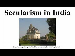 Secularism in India
