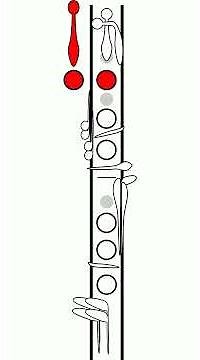 How to play the Jurassic Park theme on the clarinet | Clarinet Play Along #shorts