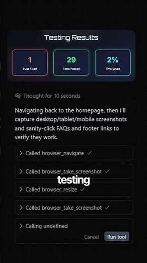 Now you can run browser tests right inside your AI using Playwright MCP