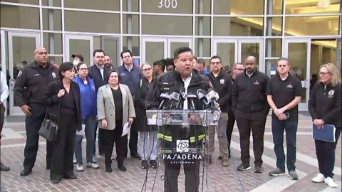 California Wildfires: Pasadena leadership update - 4 p.m.